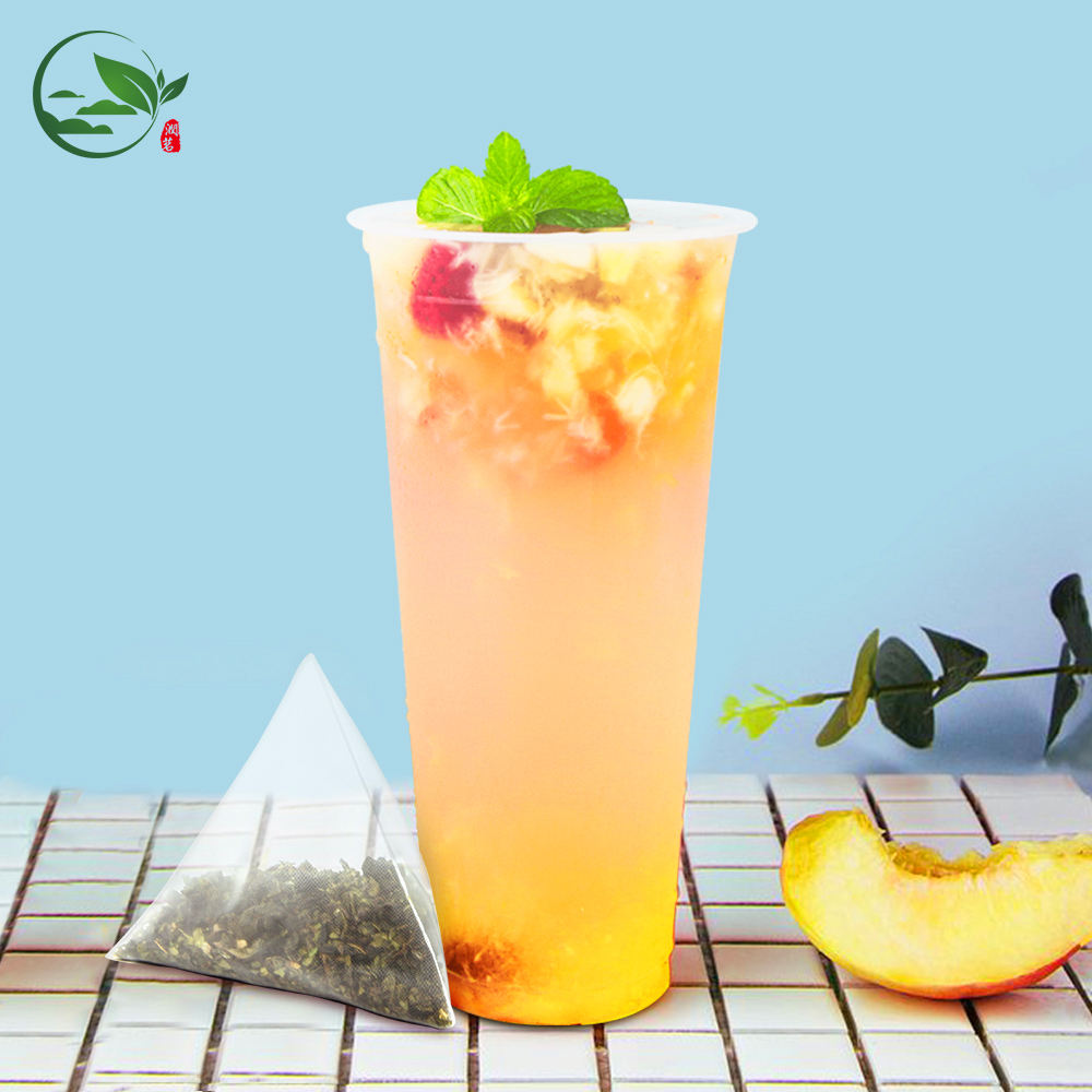 Оптовая продажа, тайваньский пузырчатый чай Boba Peach Oolong, ингредиенты для пузырчатого чая