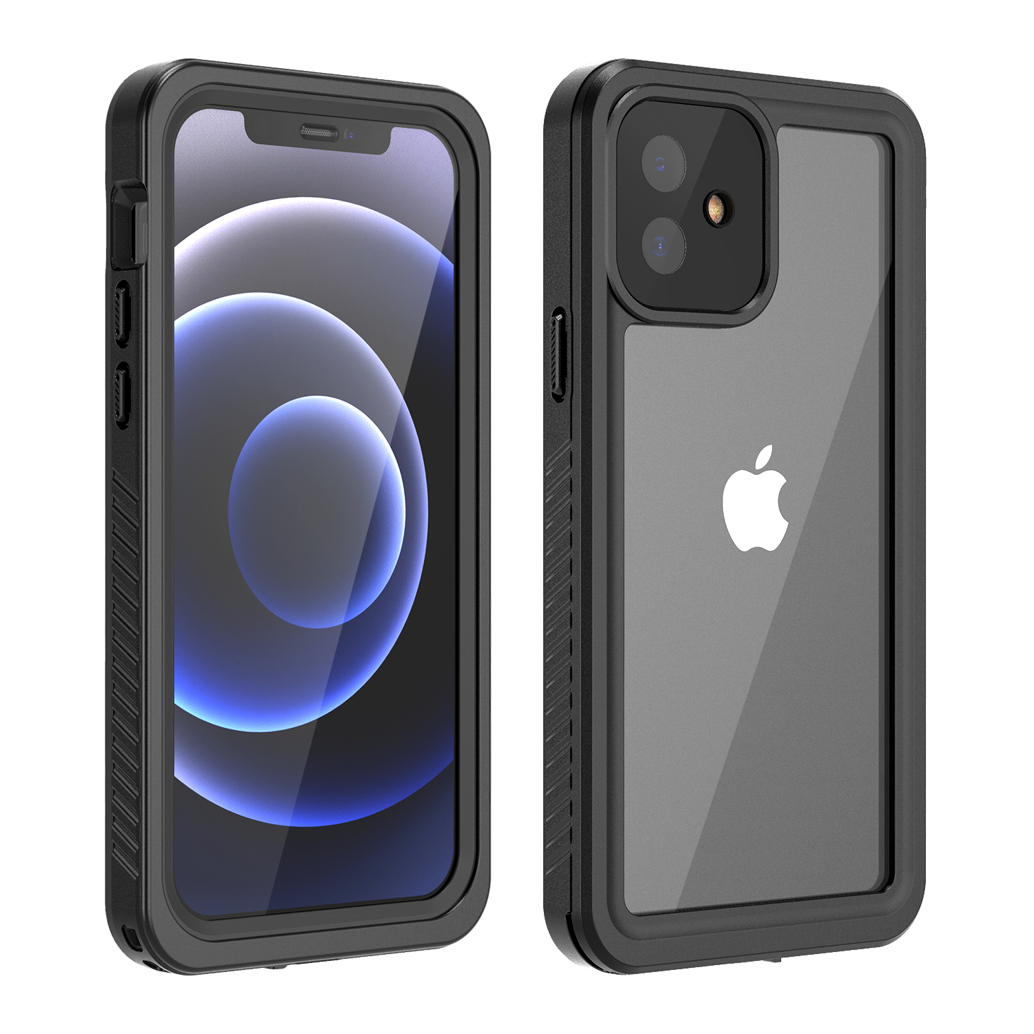 Новый полноразмерный защитный ударопрочный чехол IP68 для телефона, встроенная защита экрана, водонепроницаемый чехол для iPhone 12 5,4 дюйма