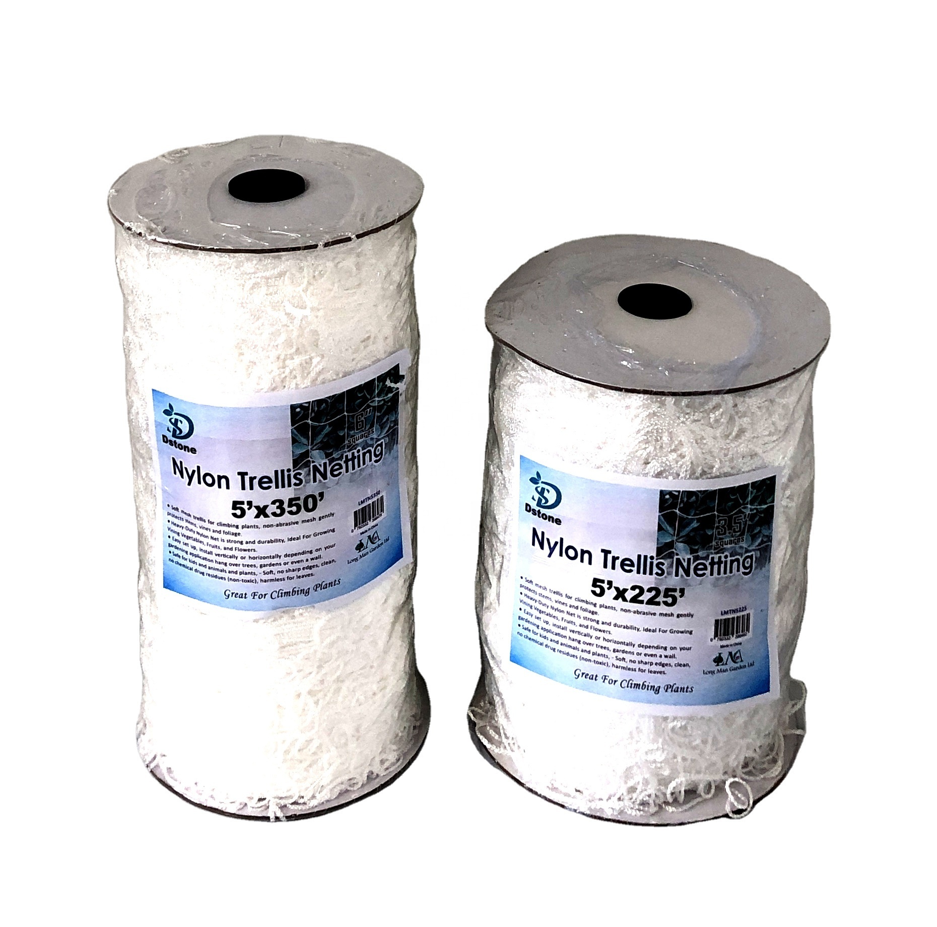 agricultural Polyester Plastic Trellis Net white nylon soft plant trellis netting 5ftx350ft