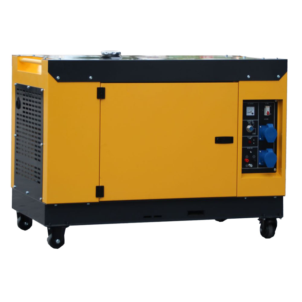 Популярный 4.5KVA небольшой портативный дизельный однофазный бесшумный Электрический генератор