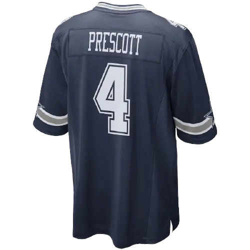 Оптовая продажа, Прямая поставка, Нью-Йорк дак Прескотт 4, гигантская рубашка, Джерси для американского футбола, одежда высшего качества