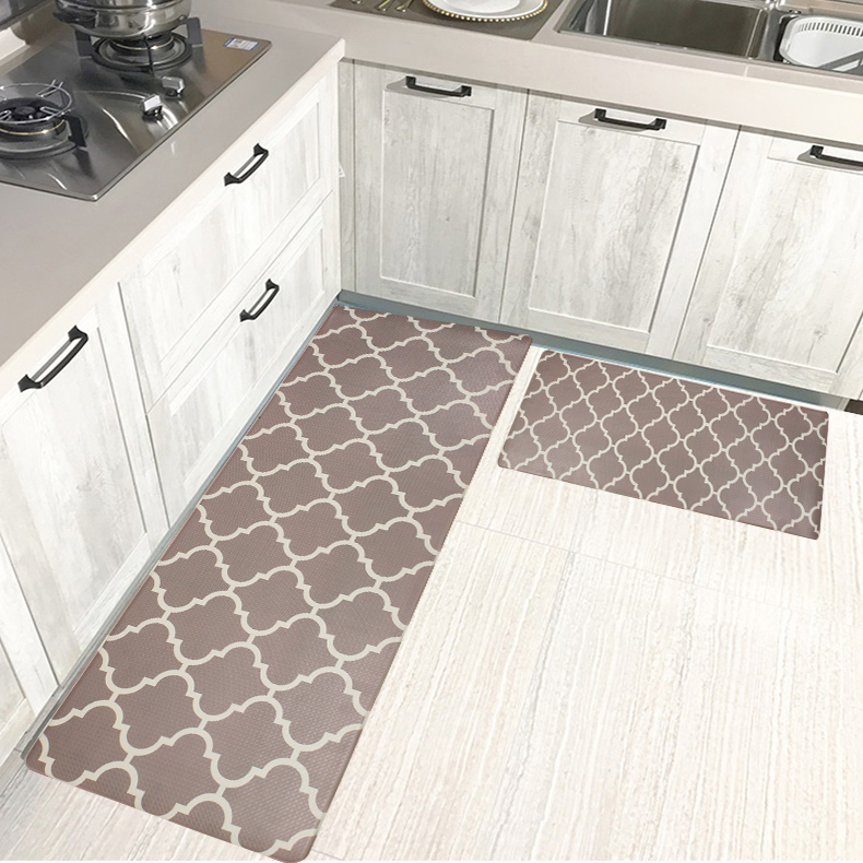 Supplier Waterproof Kitchen Mat Cushioned Anti-fatigue Kitchen PVC Mat And Rugs