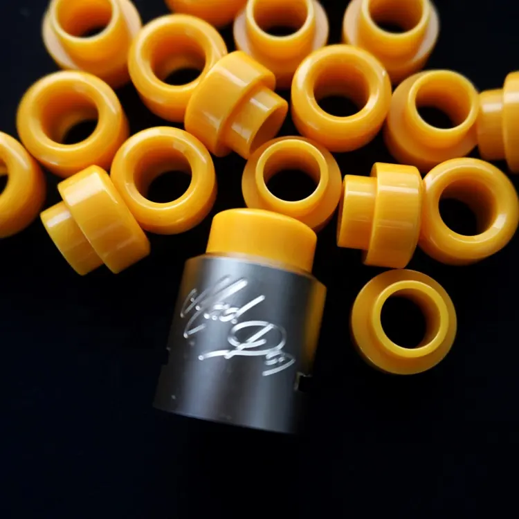 Hot sale vape factory price drip tip 810 beeswax resin drip tips for 810 RDA RTA Atomizer