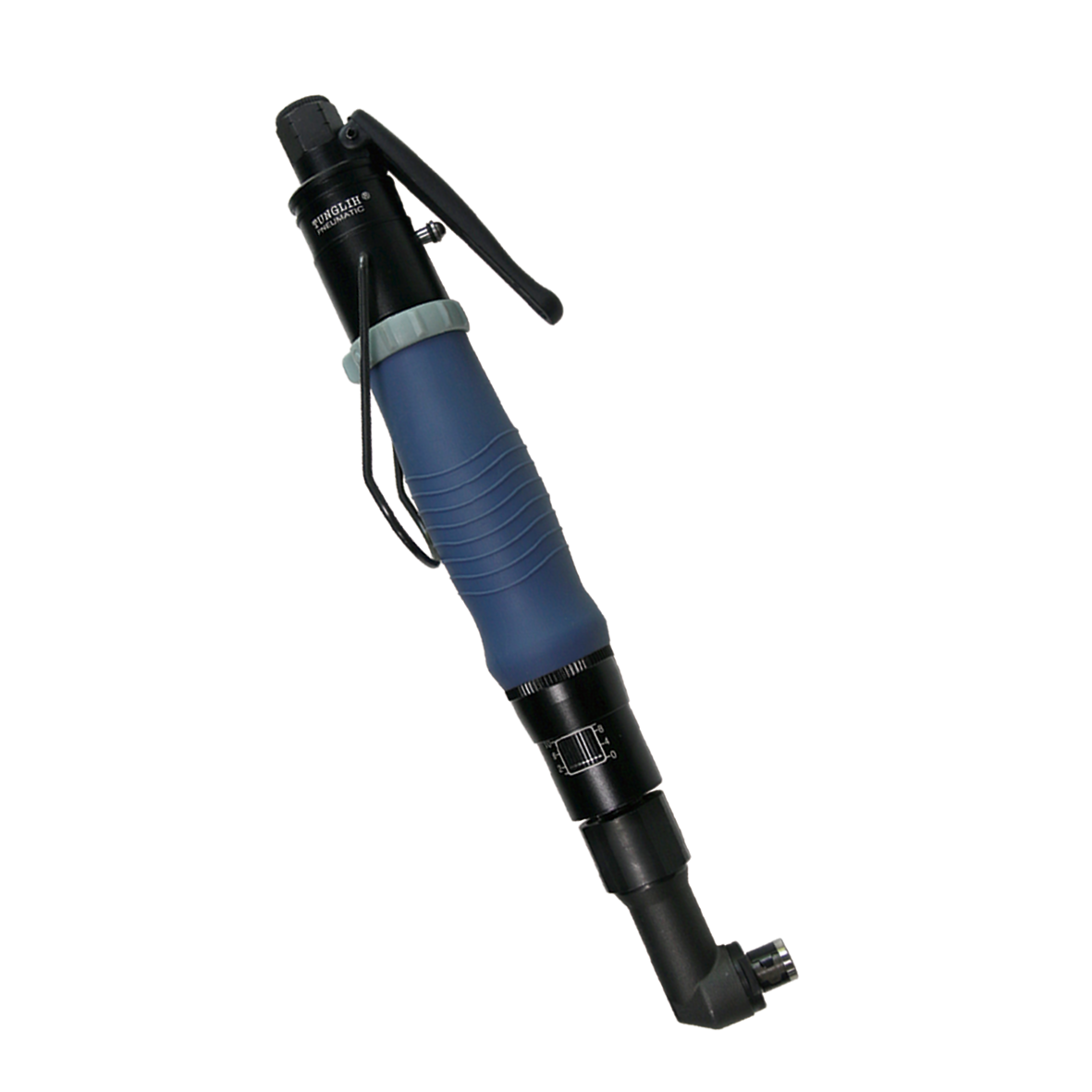 TUNG LIH Industrial grade 90 degree elbow pneumatic screwdriver button start precision torque adjustable