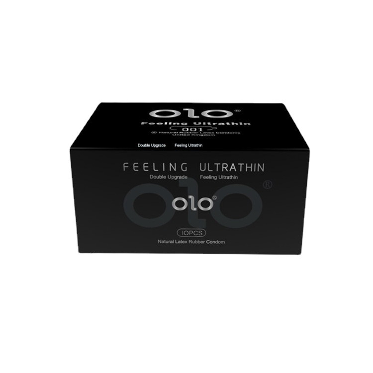 Famous Brand Hydranuric Acid OLO Super Ultra Thin Men Condoms Latex for Men