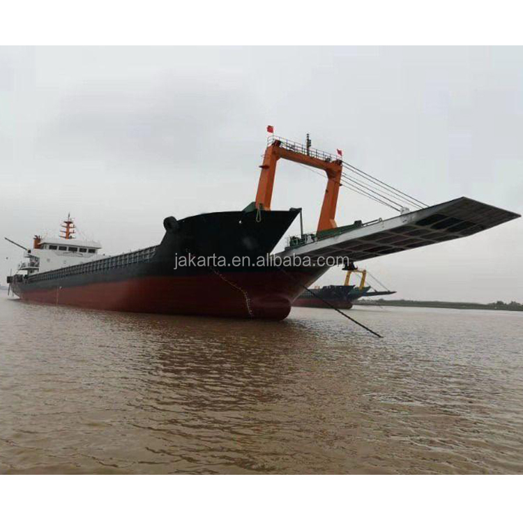 Широко Используются Стальные 3700DWT палубный груз баржа б/у грузовой корабль балкер лодка инженерных переместить большой Рабочая лодка с классом ZC