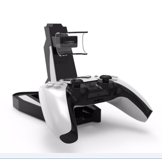 Зарядная док-станция для контроллера PS5 со светодиодной подсветкой и двумя USB-портами