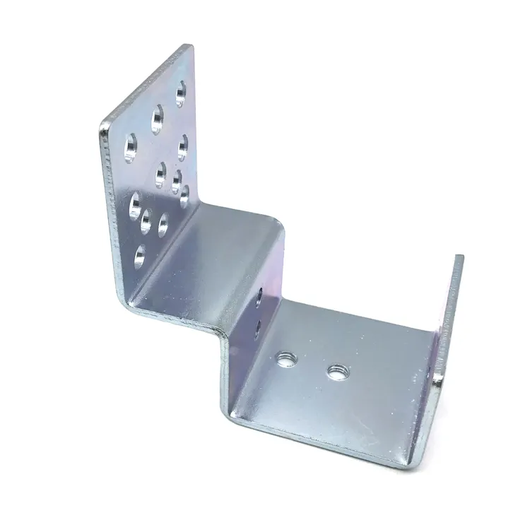 Custom made zinc/chrome/nickle plated metal wall mounting bracket for TV
