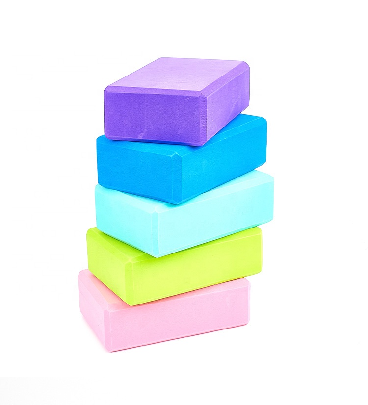 best selling eco friendly foam eva yoga block set custom logo bodybuilding equipment