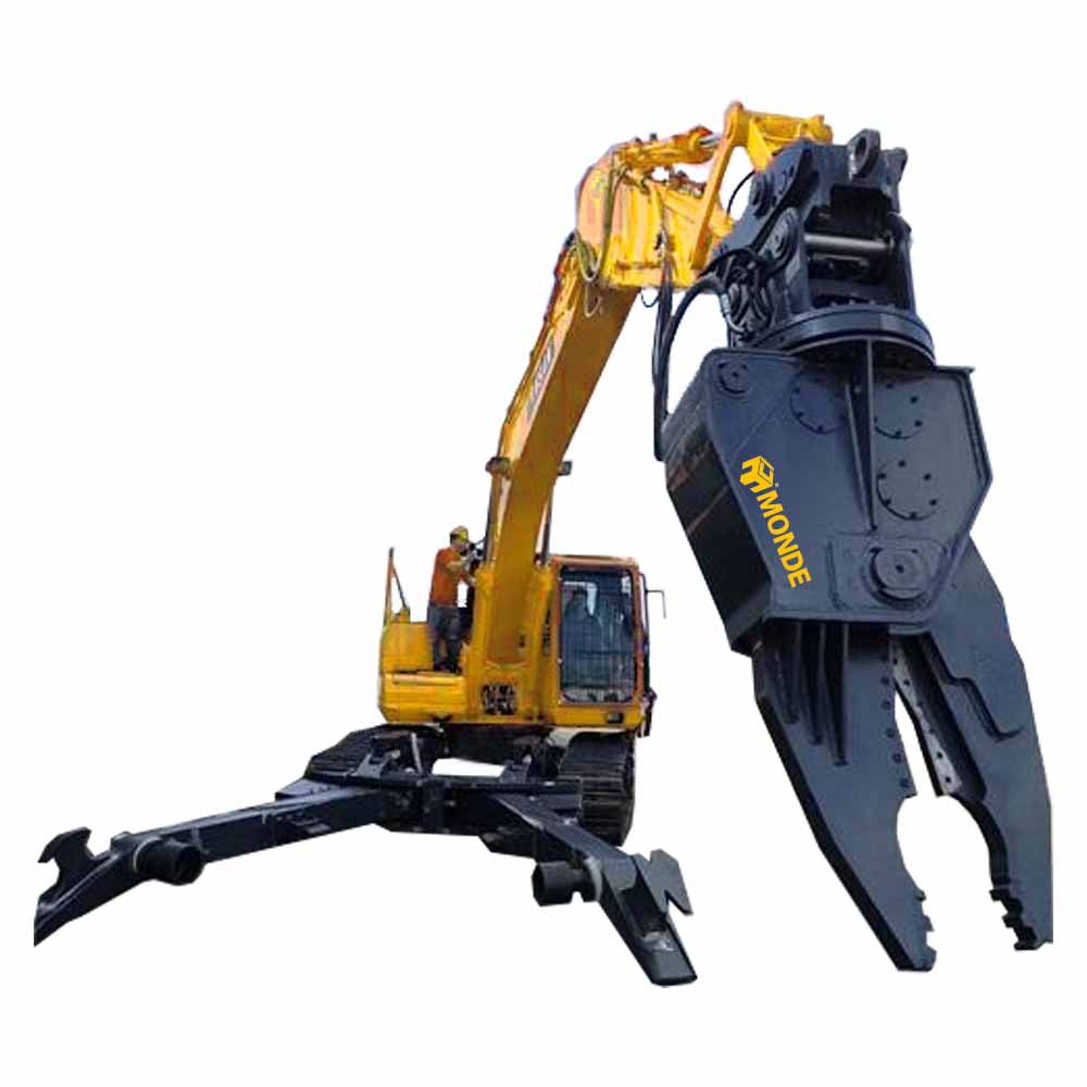 Excavator Hydraulic Cutter Scrap Metal Shears car demolition shear attachment