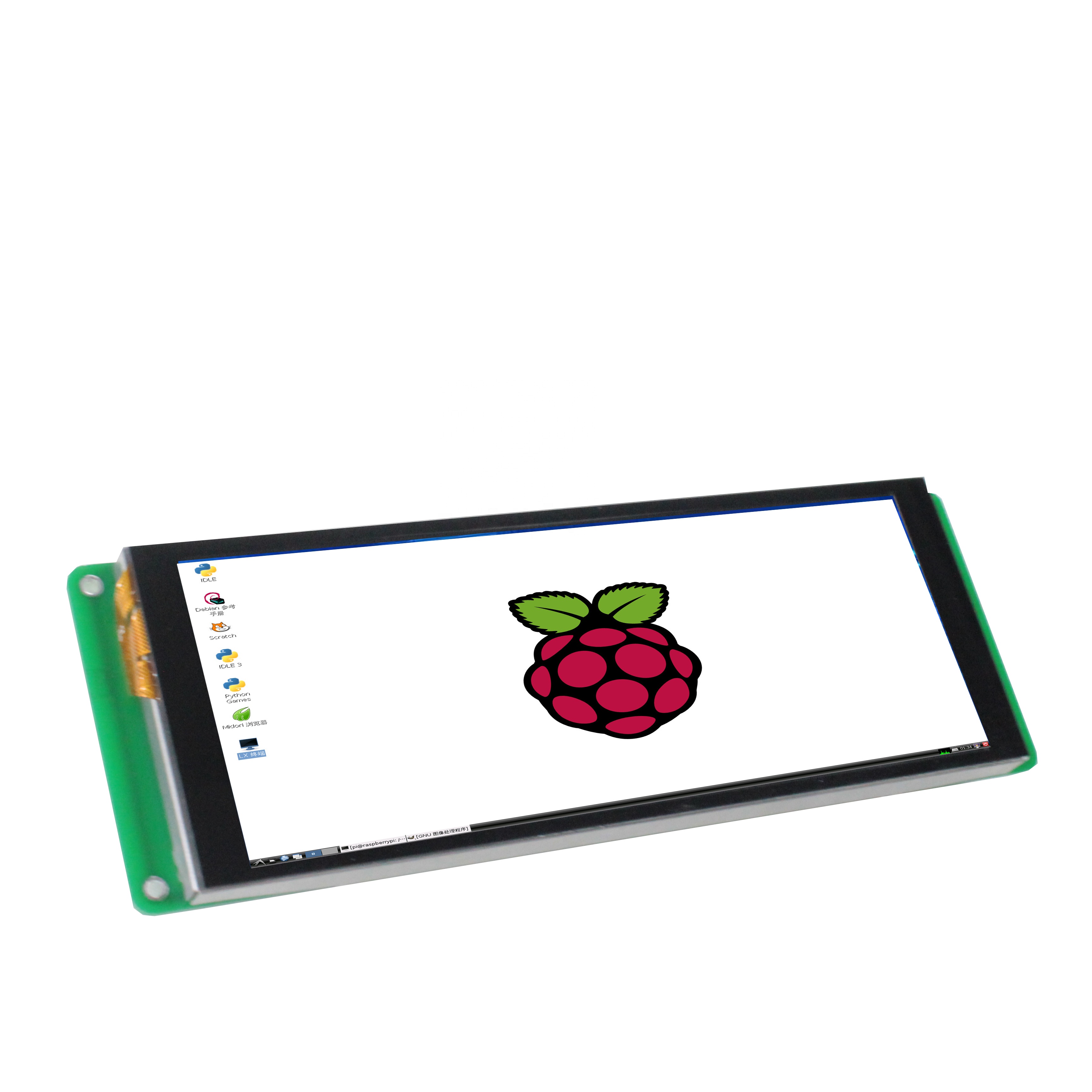 6,86 дюймовый tft ЖК-дисплей, растягивающийся экран, совместимый с Raspberry Pi и Windows