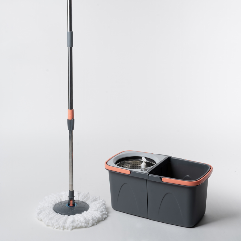 Spin Bucket Mop Customized microfiber elegant 360 spin rotary mop bucket set clean dirty water