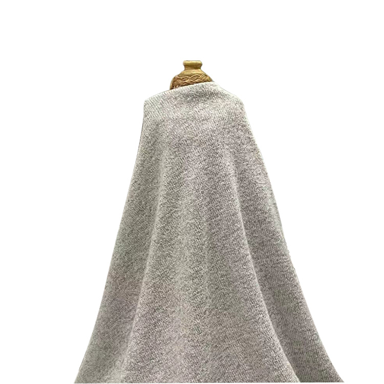 Custom-made solid RT Hacci knit jacquard for fall/winter wear such as sweaters