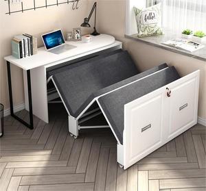 Wholesale foshan white desk bed in one home office furniture folding bed foldable bed living room furniture