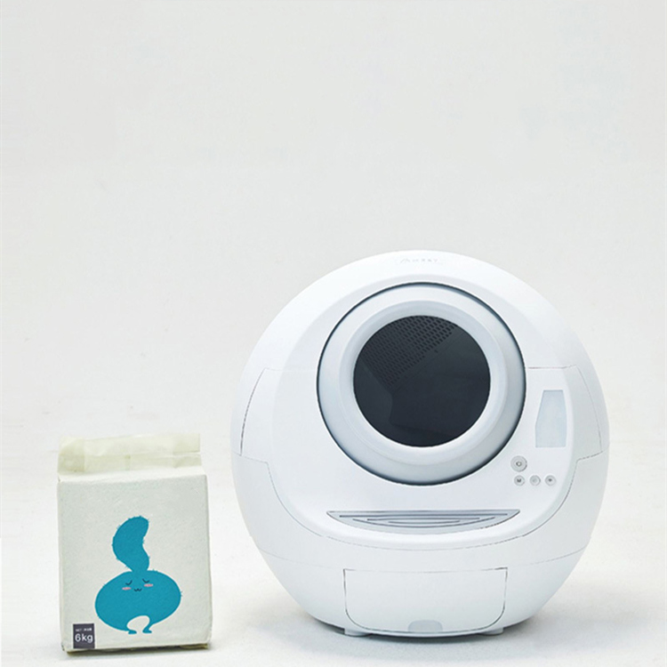 2021 Hot sales wifi control smart self cleaning cat toilet automatic cat litter box