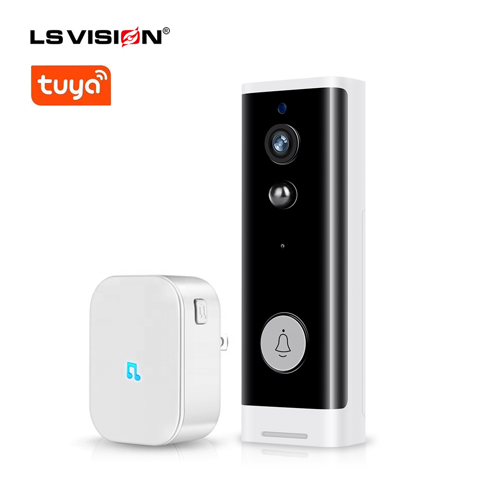 Low Power 1080P HD WiFi Video Door Bell Waterproof Wireless Smart Camera Doorbell for Apartment Night Vision Tuya APP Ring