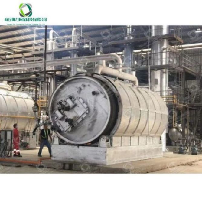 Fractional Distillation Of Crude Pyrolysis Oil Equipment