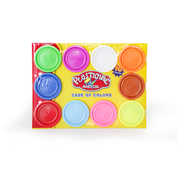 10 видов цветов 50 грамм глины тесто костюм Обучающие Playdough игрушки, чтобы повысить интеллекта детей