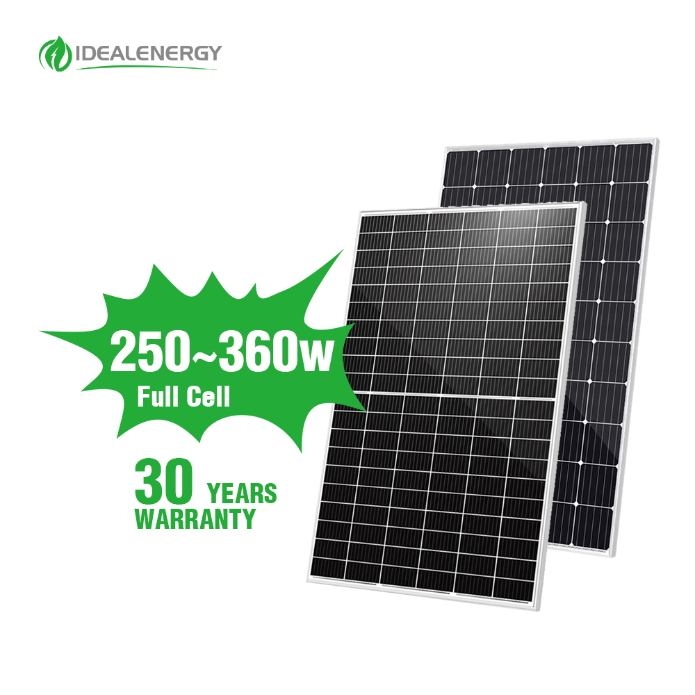 Монокристаллический 250w 275 280 285 285 Вт 290 300 Вт 310 325 330 Вт 335 350 355 Вт 360 380 385 w 395w панель солнечной батареи из монокристаллического кремния