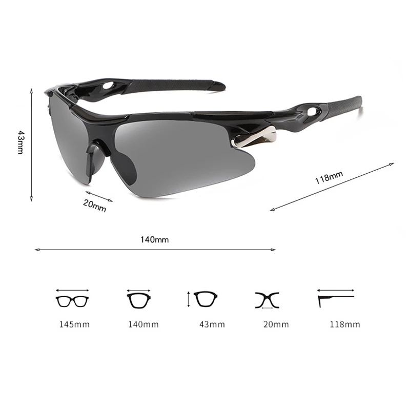 Cycling Eyewear Bicycle Sun Glasses Mountain Bikes Sport Explosion-proof Explosion-proof Sunglasses Travel Sunglasses