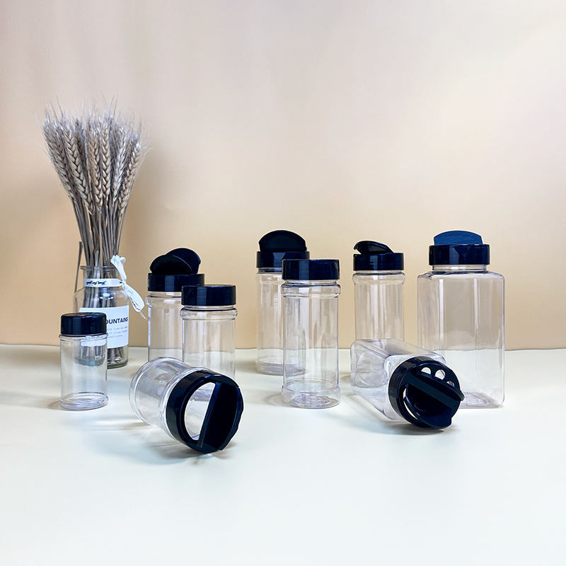 Best Price Low Profile 260ML 300ml Plastic Jars Bpot En Plastique De Beurre D'Arachide Plastic Spice Jar With Seal
