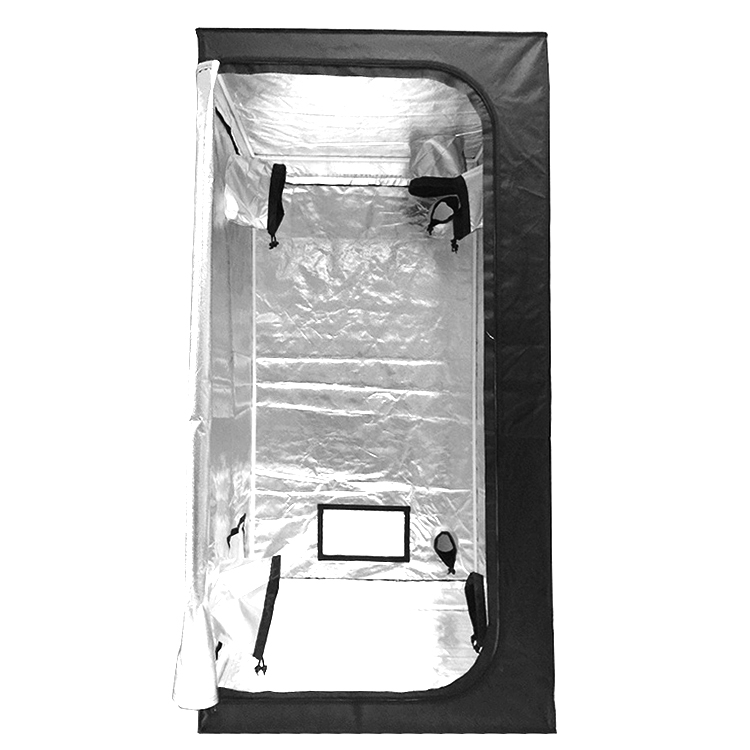Садоводство 48x48x80 дюймов (120x120x200 см) Mylar гидропонная палатка для выращивания растений в помещении