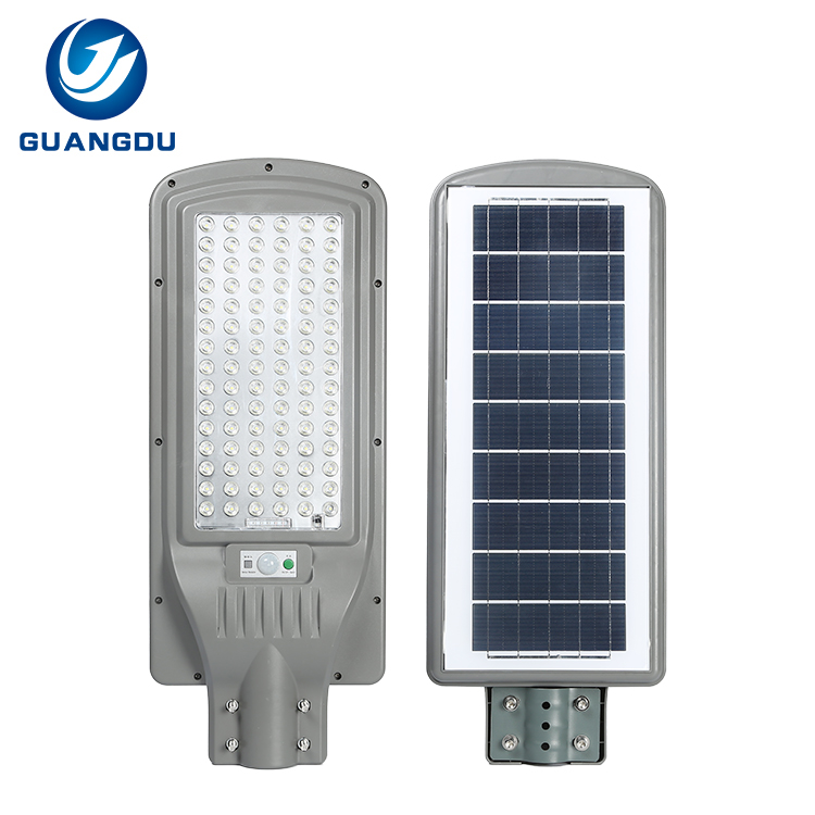 Hot Sale With Photocell Sensor Ip65 Outdoor Waterproof 100w 200w 300w Integrated AIO Led Solar Street Lights