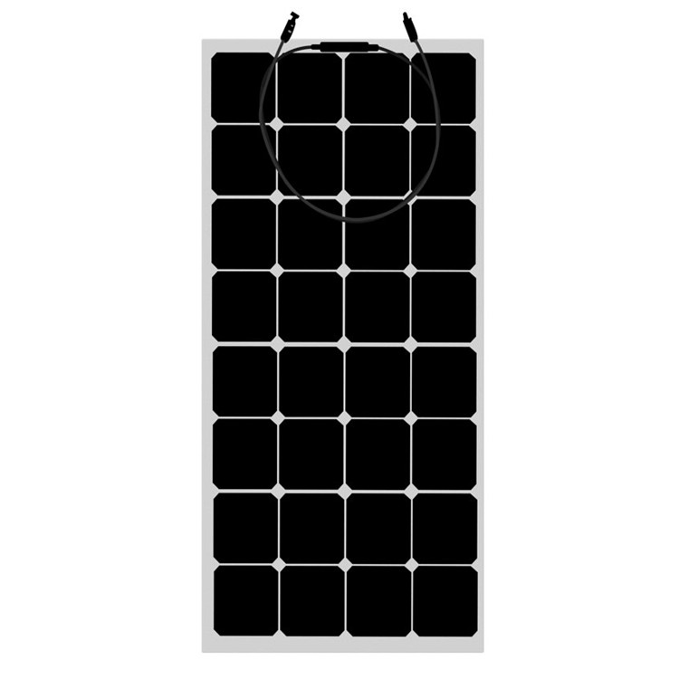Лидер продаж, гибкие солнечные панели Sunpower 18 в 100 Вт для домов на колесах, кровельных яхт, лодок