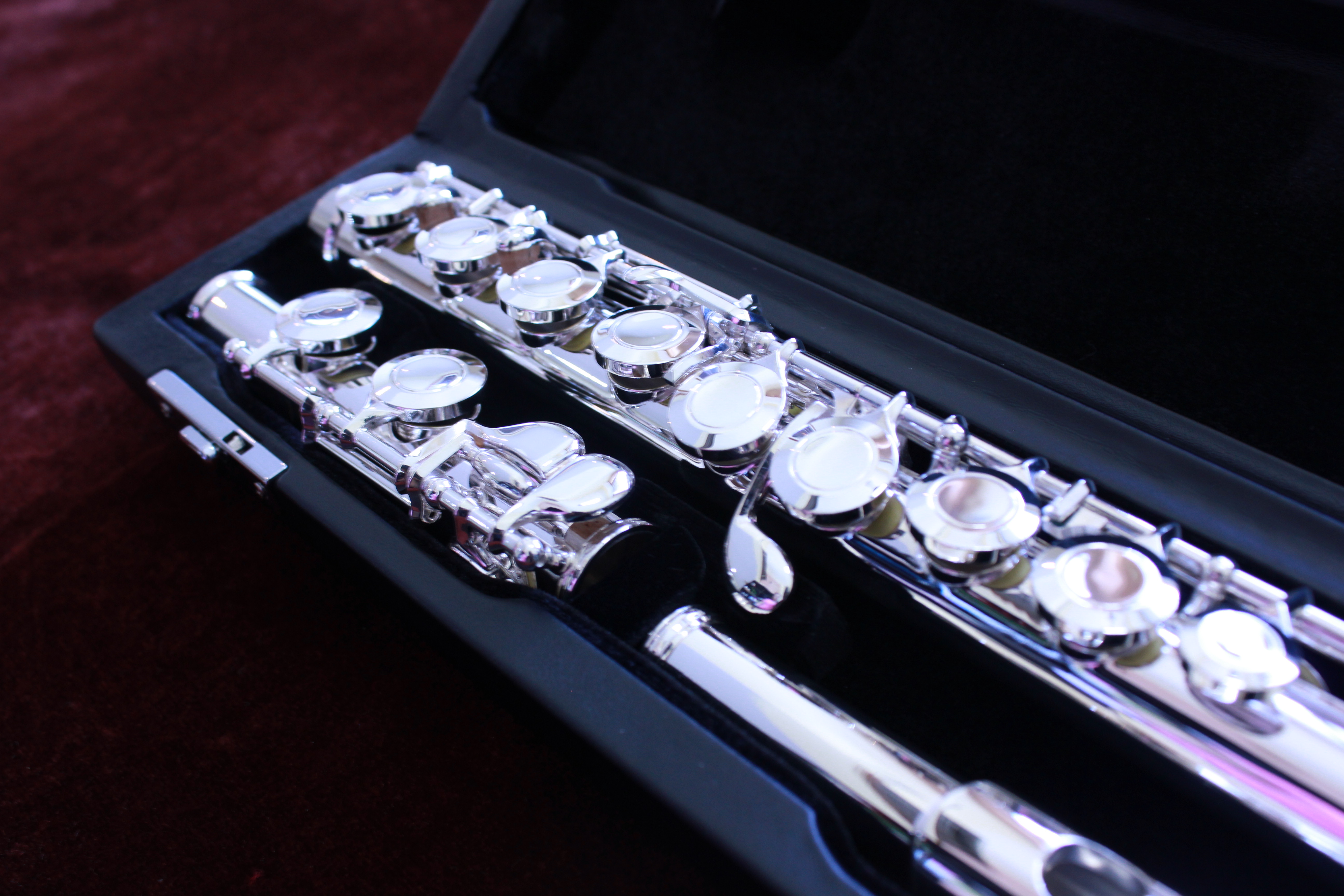 China Professional Manufacture Silver Plated Customized Instrument Flute Music