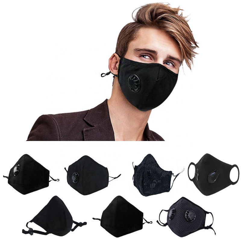Pm2.5 анти пыли загрязнение спортивный дыхательный клапан уход за кожей лица тренировочная маска для бега