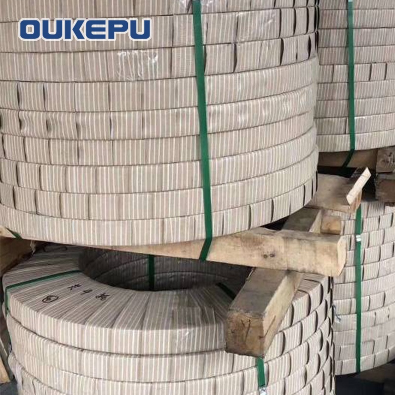 OEM size 1060 1070 O temp transformer aluminium foil strip by chamfer