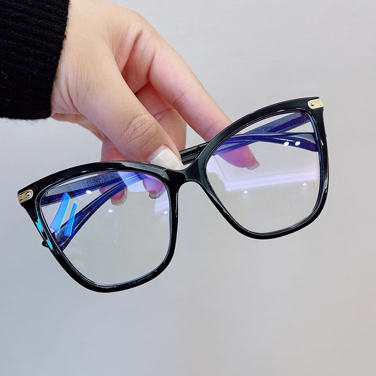 DL Glasses Cheap Custom Fashion Computer Anti Blue Light Blocking Glasses Cat Eye Optical In Stock Eyeglass Frame Fast Dispatch