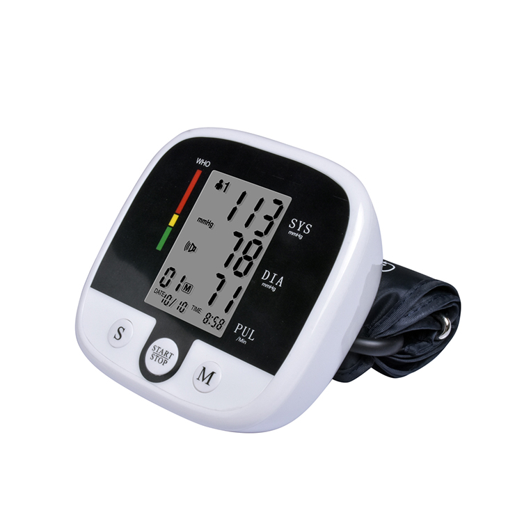2021 Top Sale Low Power Consumption Big LED Screen High Accuracy Health Care Meter Blood Pressure Monitor For Elderly Care