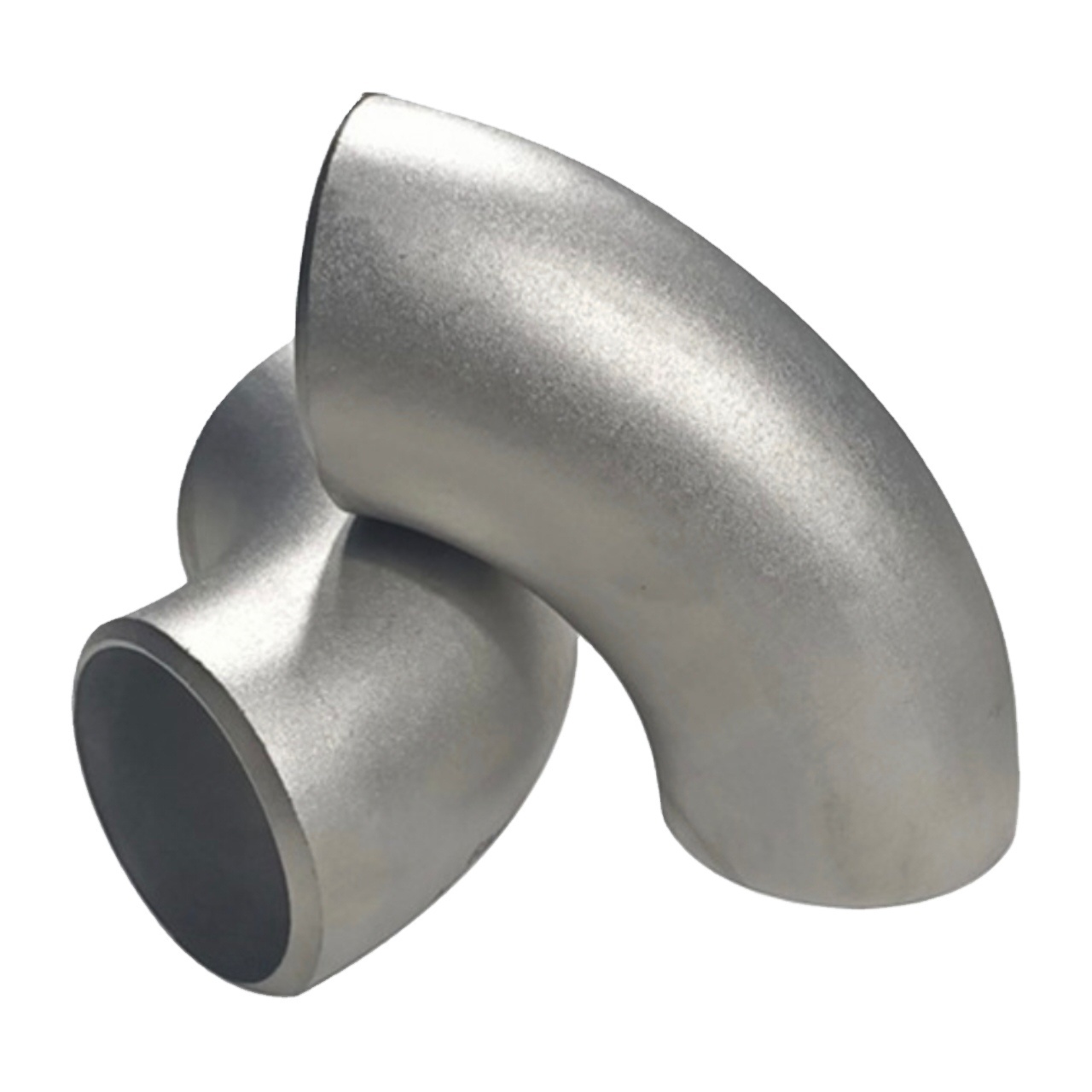 Manufacturer's Gr2 Pure Titanium 90 Degree 1.5D Elbow Bend Pipe Fittings Bsp Thread Astm/Jis Standard Polished Surface Weld Sale