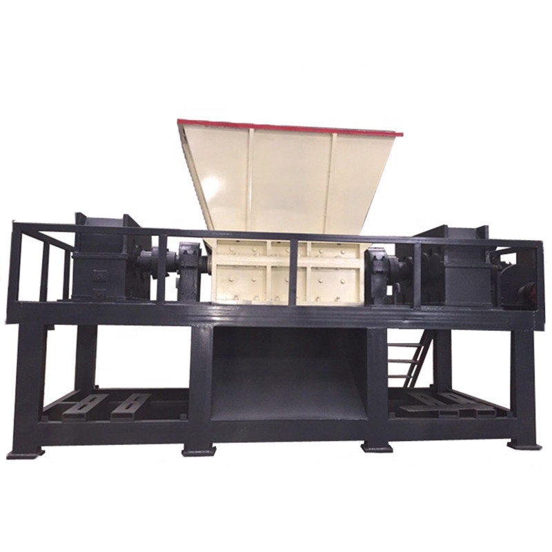 Customized integrated crusher Multifunctional double shaft crusher Plastic crushed scrap metal crusher equipment