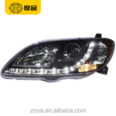 Xenon HeadLight Assembly Tuning Light LED Lens Modified Xenon Light Tear-eyes For 2006-2012