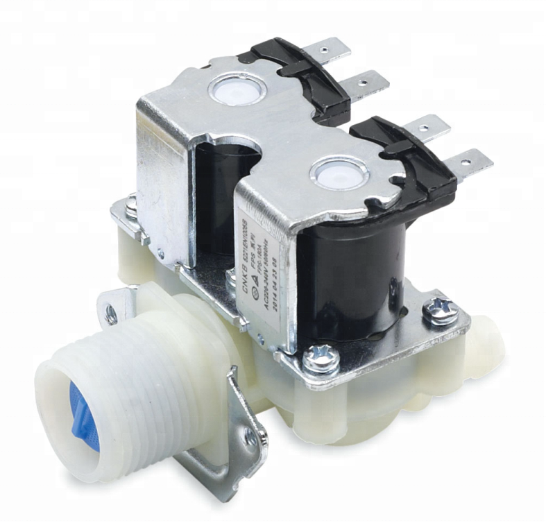 Cnkb FPS-180A PA66 материал G3/4 2 way впуска воды электромагнитный клапан стиральной машины Запасные части для стиральной машины, посудомоечная машина