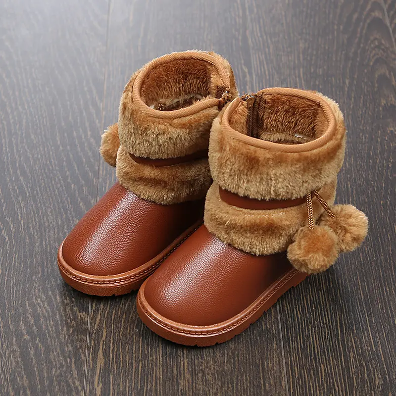 2020 TPR waterproof casual shoes for kid baby girl and boy winter snow boots