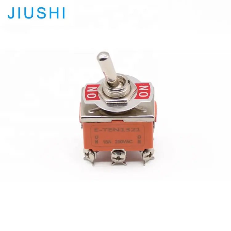 E-TEN1321 12MM 6 pin toggle switch 2 way ON ON
