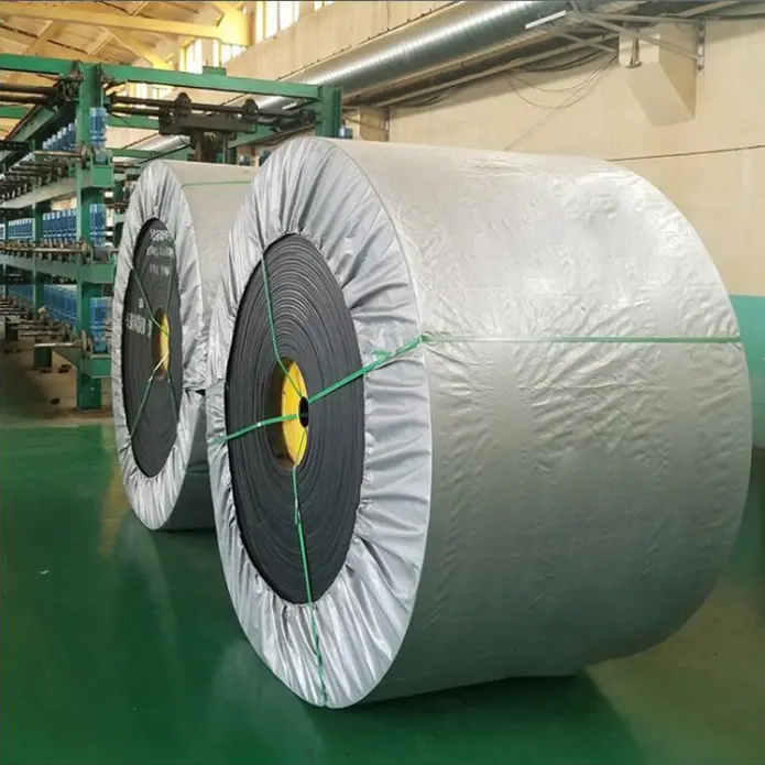 Heavy Duty EP200 Heat Resistant Conveyor Belt For Cement Plant
