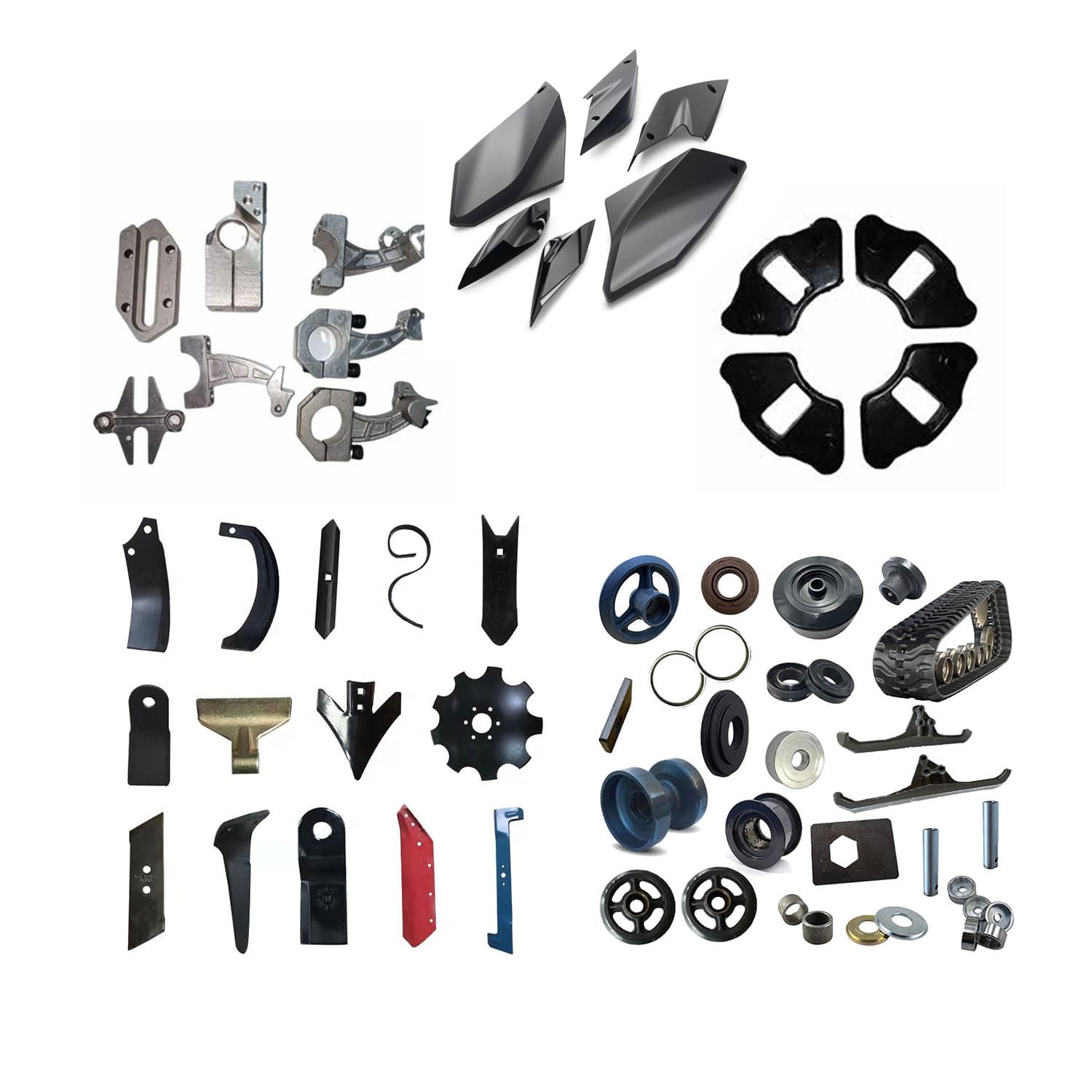 Plastic Duke Motorcycle Coupling Farm Agricultural Tractor Accessories Harvest Textile Machine Spare Parts