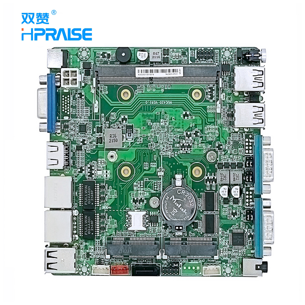 Процессор J4125 J1900 2 HDM 6 USB 2 LAN промышленное управление nano mini itx материнская плата