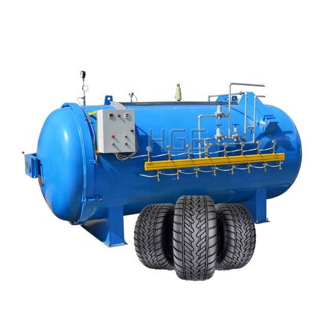 Cold car tire vulcanized rubber curing chamber autoclave tire vulcanizing tire retreading tank