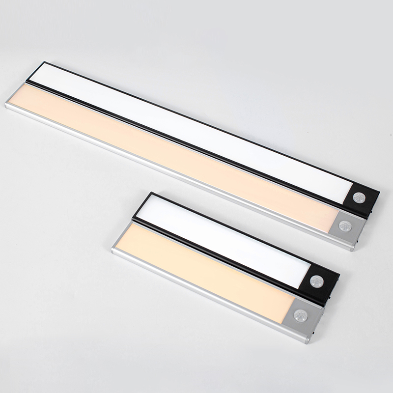 Wireless Rechargeable Aluminum Body LED Motion Sensor Light Night Light for Closet Bedroom Cabinet Light