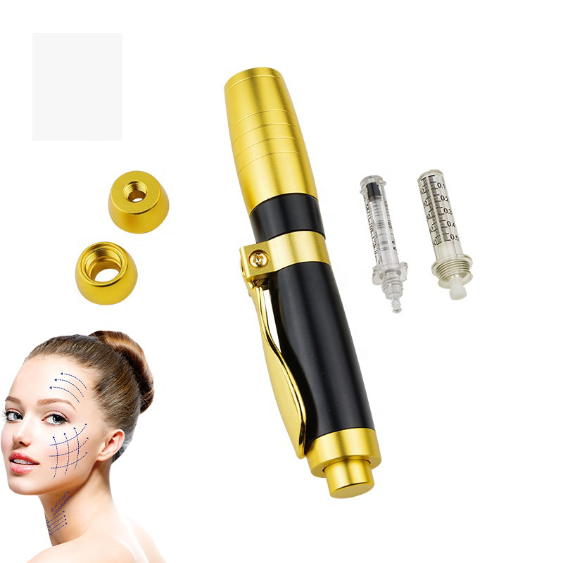 2 in 1 Best brand hyaluronic acid pen 0.3ml&0.5ml ampoule syringe dermal lip filler needle free injection gun with CE