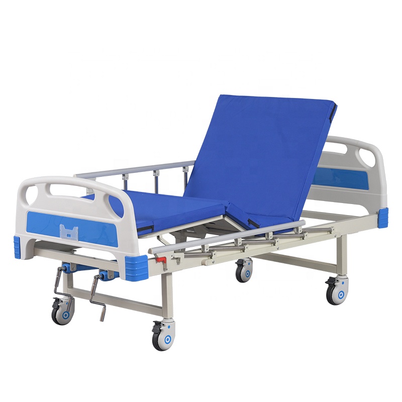 2024 Factory outlet Electric hospital bed 2 crank Manual Medical bed elder care products
