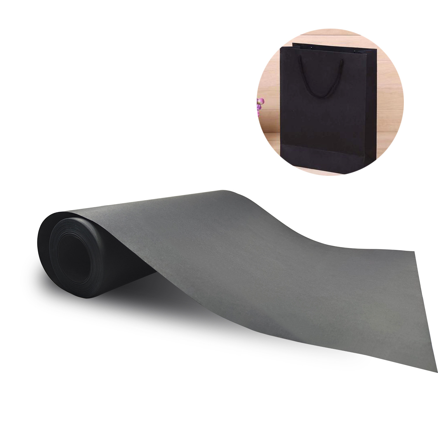 1 Roll gift paper to wrap decorative paper brown Paper