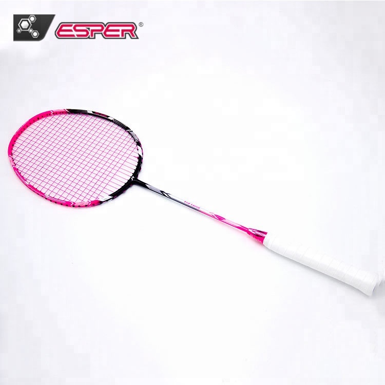 Высококачественные ракетки для бадминтона из углеродного волокна ESPER 39S 4U 35 фунтов, Прямая поставка с завода