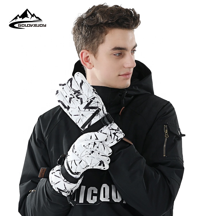 GOLOVEJOY SK17 2021 New Arrivals Hot Selling High Quality Winter Cycling Thick velvet Keep Warm Waterproof Outdoor Ski Gloves
