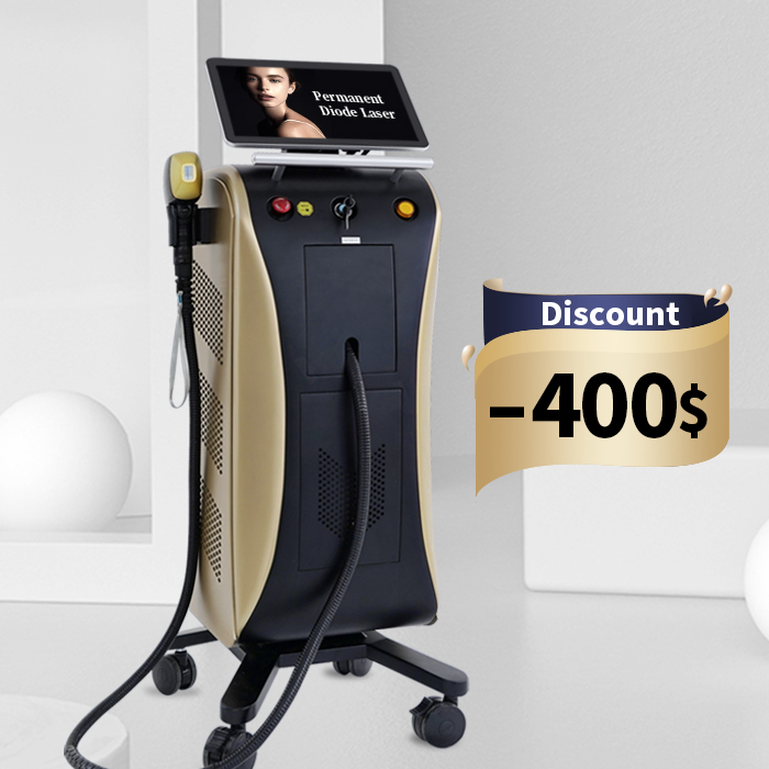 New arrival 2024 products laser beauty equipment ice 755 808 1064 diode laser triple wavelength diode laser hair removal